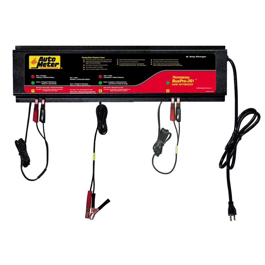3 STATION CHARGER; 10 AMPS/STATION; 120V; AGM