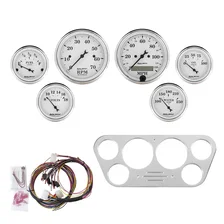 DIRECT FIT DASH KIT; FORD TRUCK 53-55; TACH/MPH/FUEL/OILP/WTMP/VOLT; OTW image 1