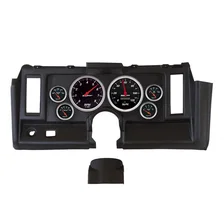 DIRECT FIT DASH KIT; CAMARO 69; TACH/MPH/FUEL/OILP/WTMP/VOLT; DESIGNER BLACK image 1