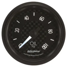 GAUGE; OIL PRESS; 2 1/16in.; 100PSI; DIGITAL STEPPER MOTOR; GT image 4