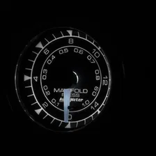 GAUGE; MANIFOLD PRESSURE; 2 1/16in.; 15PSI; DIGITAL STEPPER MOTOR; CHRONO image 3