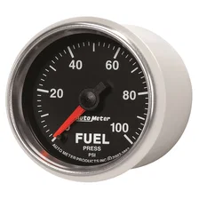GAUGE; FUEL PRESSURE; 2 1/16in.; 100PSI; DIGITAL STEPPER MOTOR; GS image 2