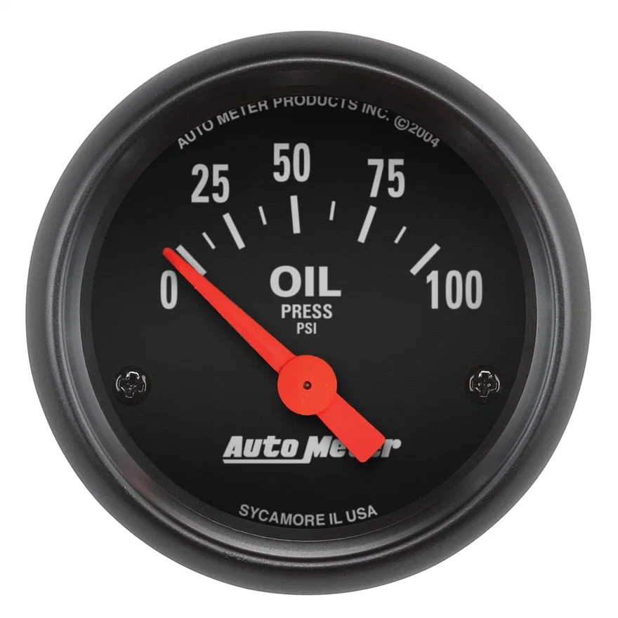 GAUGE; OIL PRESSURE; 2 1/16in.; 100PSI; ELECTRIC; Z-SERIES