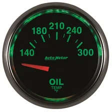 GAUGE; OIL TEMP; 2 1/16in.; 140-300deg.F; ELECTRIC; GS image 4