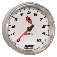 GAUGE; TACHOMETER; 5in.; 10K RPM; IN-DASH; C2 image 5