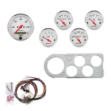 DIRECT FIT DASH KIT; FORD TRUCK 48-50; MPH/FUEL/OILP/WTMP/BAT; AW image 1