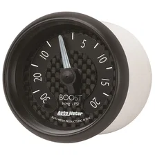 GAUGE; VAC/BOOST; 2 1/16in.; 30INHG-20PSI; MECHANICAL; GT image 2