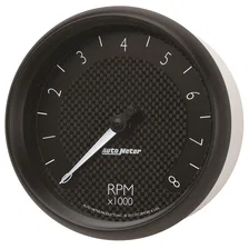 GAUGE; TACHOMETER; 5in.; 8K RPM; IN-DASH; GT image 2