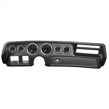 DIRECT FIT DASH KIT; CHEVELLESS/ELCAMINO/MONTE 70-72; RPM/MPH/FUEL/OILP/WTMP/BAT for Chevrolet image 2