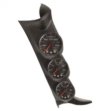 DIESEL GAUGE KIT; A-PILLR; GM 01-07; BST/EGT/TRANS; 35PSI/2Kdeg.F/300deg.F; BLK; image 1
