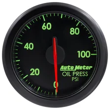 2-1/16in. OIL PRESS; 0-100 PSI; AIRDRIVE; BLACK image 2