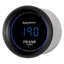 GAUGE; TRANS TEMP; 2 1/16in.; 340deg.F; DIGITAL; BLACK DIAL W/BLUE LED image 2