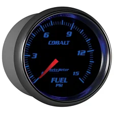 GAUGE; FUEL PRESSURE; 2 5/8in.; 15PSI; MECHANICAL; COBALT image 6