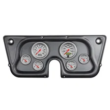 DIRECT FIT DASH KIT; CHEVY TRK C/K/K5/SUBRBN 67-72; TACH/MPH/FUEL/OILP/WTMP/VOLT image 1