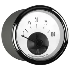 GAUGE; OIL PRESS; 2 1/16in.; 100PSI; ELEC; PRESTIGE PEARL image 5