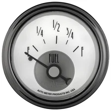 GAUGE; FUEL LEVEL; 2 1/16in.; 0OE TO 90OF; ELEC; PRESTIGE PEARL image 3