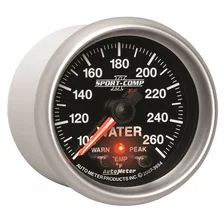 GAUGE; WATER TEMP; 2 1/16in.; 100-260deg.F; STEPPER MOTOR W/PEAK/WRN; SPORT-COMP image 5