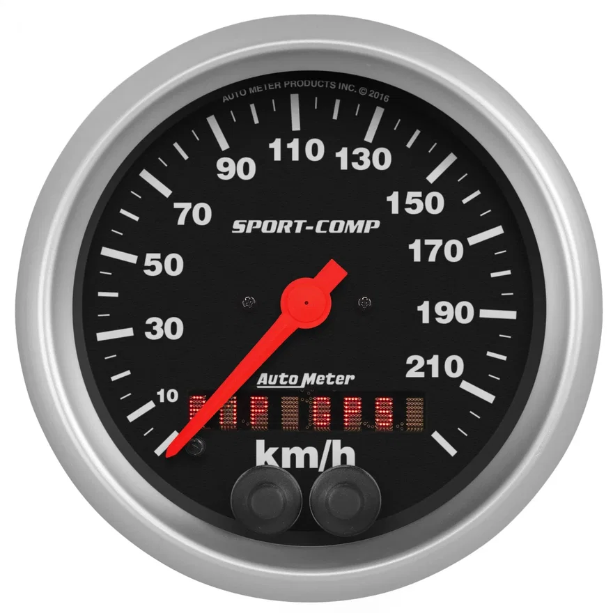 GAUGE; SPEEDOMETER; 3 3/8in.; 225KM/H; GPS; SPORT-COMP