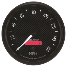 GAUGE; SPEEDOMETER; 5in.; 160MPH; ELEC. PROGRAMMABLE; GT image 4