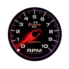 GAUGE; TACHOMETER; 3 3/8in.; 10K RPM; IN-DASH; PHANTOM II image 2