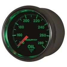 GAUGE; OIL TEMP; 2 1/16in.; 140-280deg.F; DIGITAL STEPPER MOTOR; GS image 3