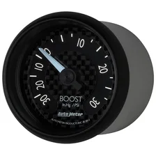 GAUGE; VAC/BOOST; 2 1/16in.; 30INHG-30PSI; MECHANICAL; GT image 3