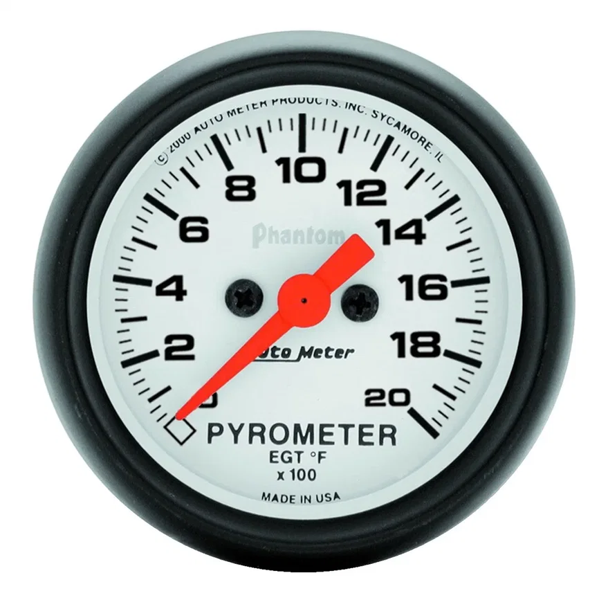 GAUGE; PYROMETER (EGT); 2 1/16in.; 2000deg.F; DIGITAL STEPPER MOTOR; PHANTOM