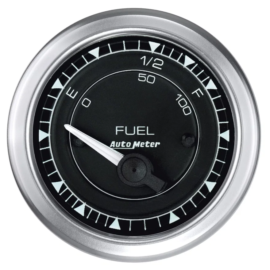 GAUGE; FUEL LEVEL; 2 1/16in.; 73OE TO 10OF; ELEC; CHRONO