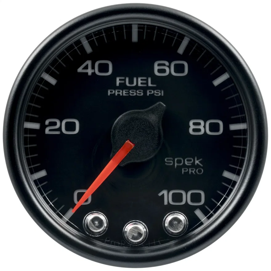 2-1/16in. FUEL PRESS; 0-100 PSI; BCB; ECU; SPEK