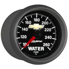 GAUGE; WATER TEMP; 2 1/16in.; 100-260deg.F; DIGITAL STEPPER MOTOR; CHEVY GOLD BO image 6