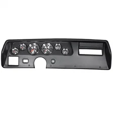 DIRECT FIT DASH KIT; CHEVELLESS/ELCAMINO/MONTE 70-72; RPM/MPH/FUEL/OILP/WTMP/BAT image 1