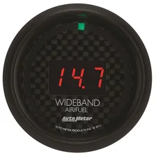 GAUGE; AIR/FUEL RATIO-WIDEBAND; STREET; 2 1/16in.; 10:1-17:1; DIGITAL; GT image 4