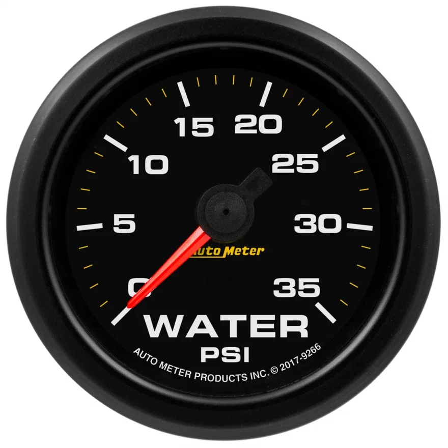 GAUGE; WATER PRESS; 2 1/16in.; 35PSI; STEPPER MOTOR W/WARN; EXTREME ENVIRONMENT