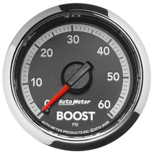 DIESEL GAUGE KIT; A-PILLAR; RAM 10-19; BOOST/EGT; 60PSI/2000deg.F; FACT. MATCH image 3
