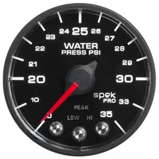 2-1/16in. WATER PRESS; 0-35 PSI; BFB; SPEK; NL image 2