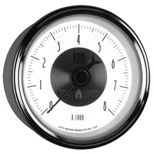 GAUGE; TACHOMETER; 3 3/8in.; 8K RPM; IN-DASH; PRESTIGE PEARL image 6