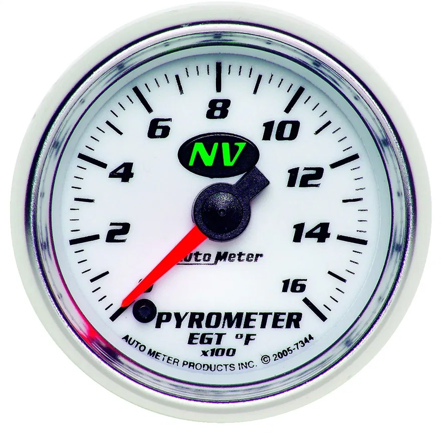 GAUGE; PYROMETER (EGT); 2 1/16in.; 1600deg.F; DIGITAL STEPPER MOTOR; NV