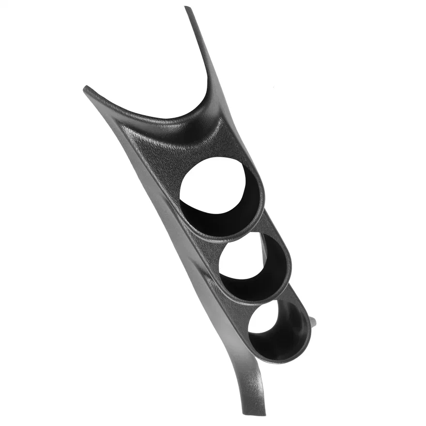 GAUGE MOUNT; A-PILLAR; FULL; TRIPLE; 2 1/16in.; MUSTANG 05-09 (COUPE) S197