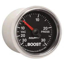 GAUGE; VAC/BOOST; 2 1/16in.; 30INHG-30PSI; MECHANICAL; GS image 4