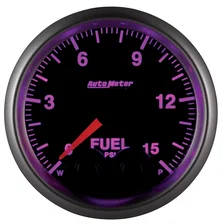 GAUGE; FUELP; 2 1/16in.; 15PSI; STEPPER MOTOR W/PEAK/WARN; ELITE;-4AN SENSOR image 7