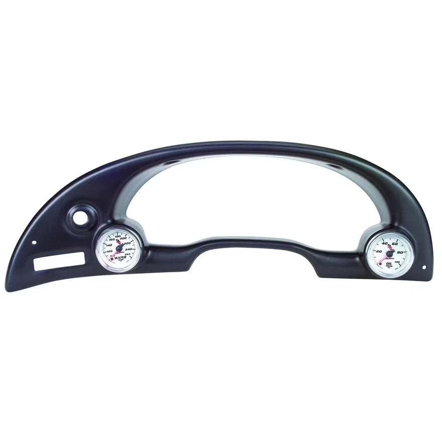 GAUGE MOUNT; INSTRUMENT CLUSTER BEZEL; DUAL; 2 1/16in.; FORD MUSTANG 94-00 SN95