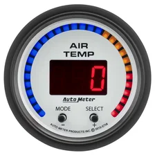 GAUGE; AIR TEMP; DUAL; 2 1/16in.; 0-300deg.F; DIGITAL; PHANTOM image 2