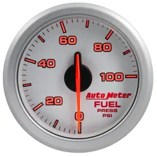 2-1/16in. FUEL PRESS; 0-100 PSI; AIRDRIVE; SILVER image 3
