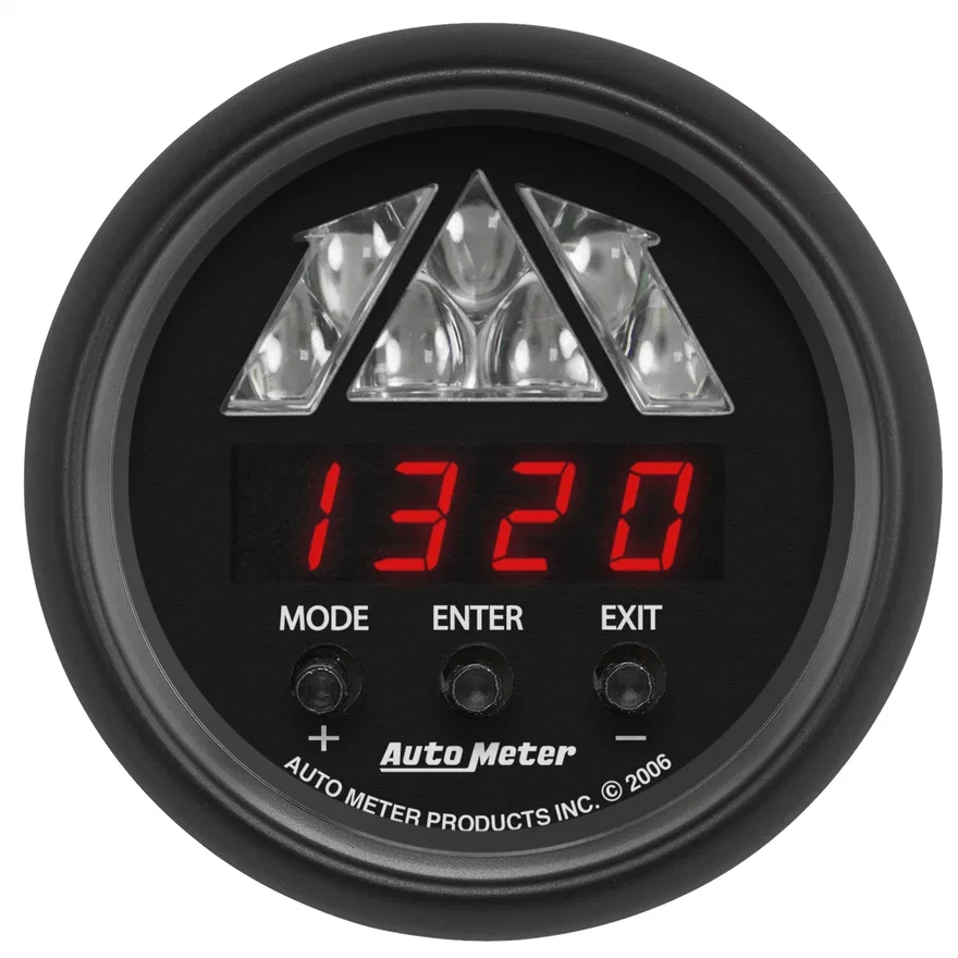 GAUGE; TACHOMETER; DIGITAL RPM W/LED SHIFT LIGHT; Z-SERIES