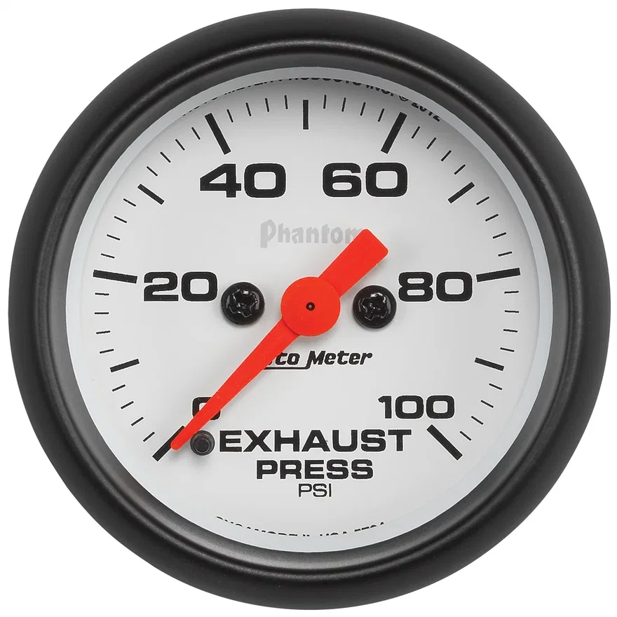 GAUGE; EXHAUST PRESS; 2 1/16in.; 100PSI; DIGITAL STEPPER MOTOR; PHANTOM