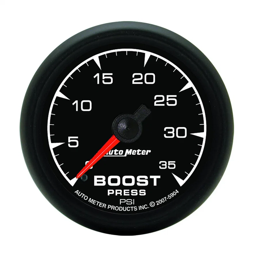 GAUGE; BOOST; 2 1/16in.; 35PSI; MECHANICAL; ES
