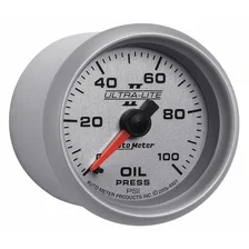 GAUGE; OIL PRESSURE; 2 1/16in.; 100PSI; MECHANICAL; ULTRA-LITE II image 5