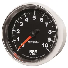 GAUGE; TACHOMETER; 3 3/8in.; 10K RPM; IN-DASH; GS image 2