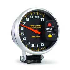 GAUGE; TACHOMETER; 5in.; 11K RPM; PEDESTAL W/PEAK MEMORY; PRO-COMP image 3