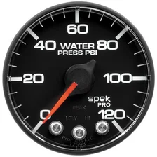 GAUGE; WATER PRESS; 2 1/16in.; 120PSI; STEPPER MOTOR W/PK/WARN; SENSOR NOT INCL image 2